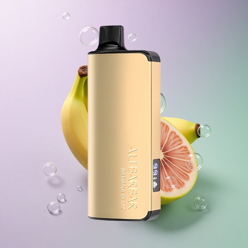 Alibarbar Ingot 9000 Puffs Banana Buzz 2350mAh 22ml