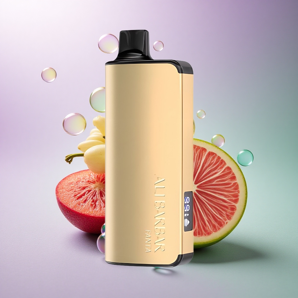 Alibarbar Ingot 9000 Puffs Fanta Strøm 2350mAh Skærm