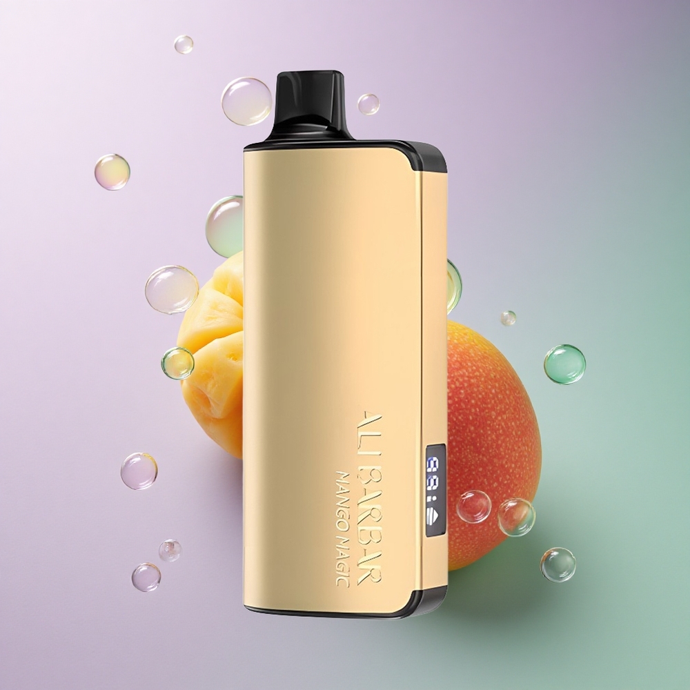Alibarbar Ingot 9000 Puffs Mango Magi med 2350 mAh og 22 ml