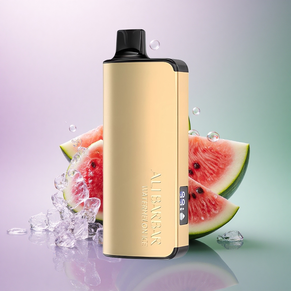 Alibarbar Ingot 9000 Puffs Vandmelon Is 2350mAh