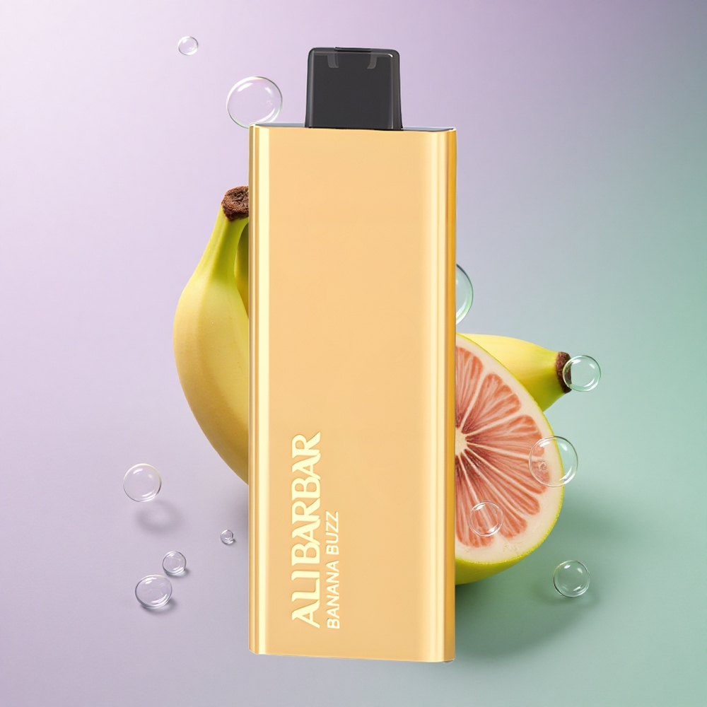 Alibarbar Pandora 7000 Puffs Banana Buzz 17 ml 1.0 Ohm