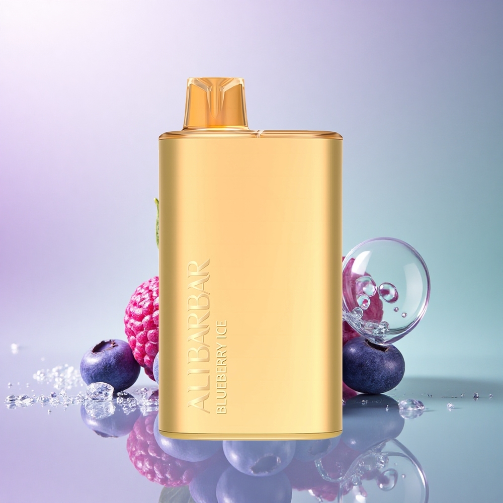 Alibarbar Rich 8000 Puffs Blåbær Is 20ml 2000mAh
