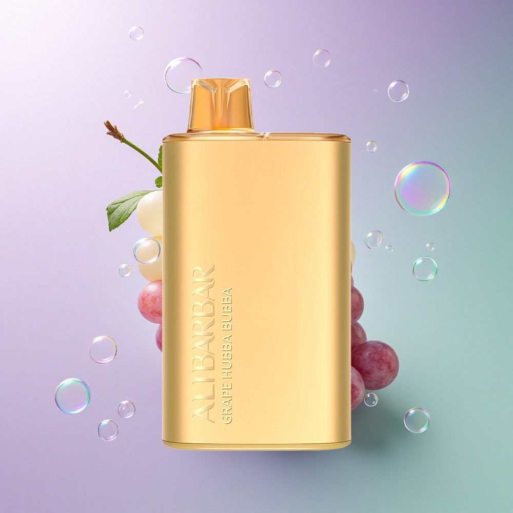 Alibarbar Rich 8000 Puffs Grape Hubba Bubba 20ml 2000mAh