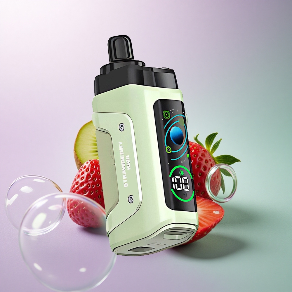 Razz Bar 45000 Puffs Jordbær Kiwi Type-C 650 mAh 20 mg/ml Nikotin