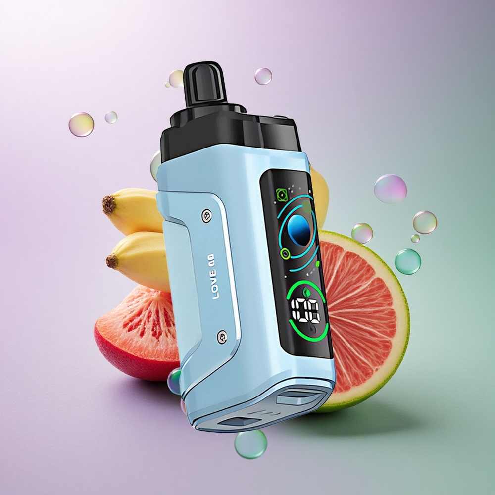 Razz Bar 45000 Puffs Kærlighed 66 Type-C Opladelig 20 mg/ml Nikotin