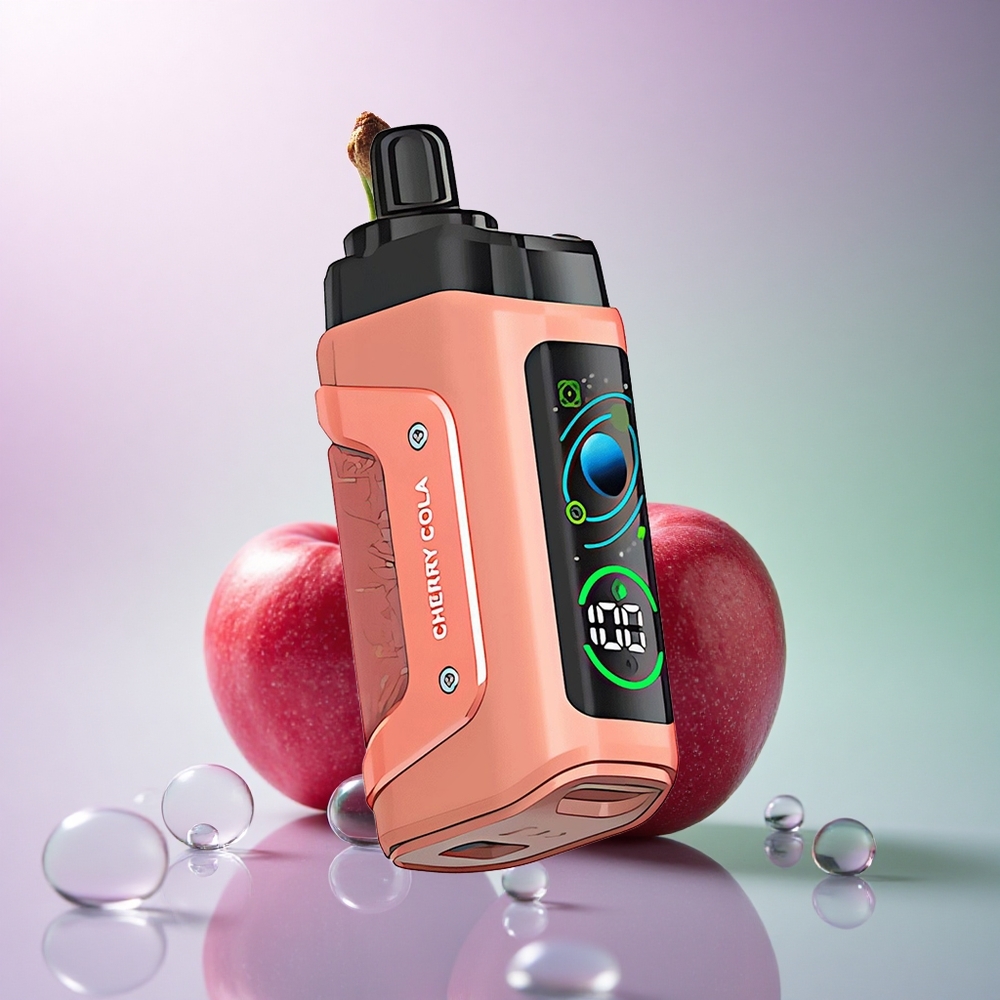 Razz Bar 45000 Puffs Kirsebær Cola Type-C Opladning 20 mg/ml Nikotin